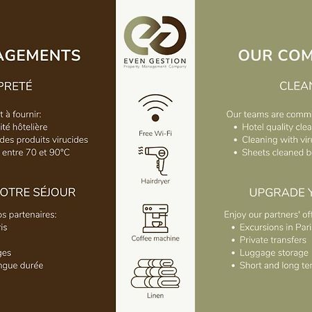 Studio 4P Calme/Full Equipped/Charonne/Perelachese París Exterior foto